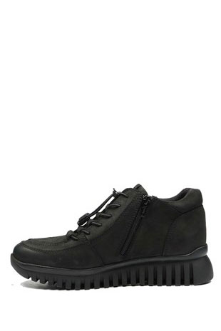 Hammer Jack Hakiki Deri  Siyah Torje Kadın Bot  