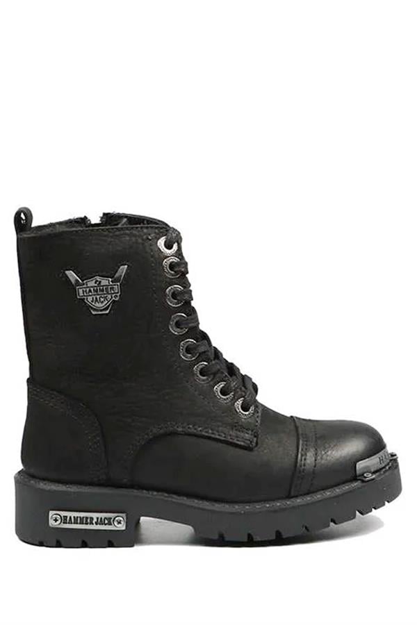 Hammer Jack Siyah Yıkama Nubuk Çocuk Bot 