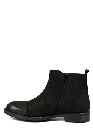 Hammer Jack Hakiki Deri Siyah Yıkama Nubuk Outdoor Erkek Bot 