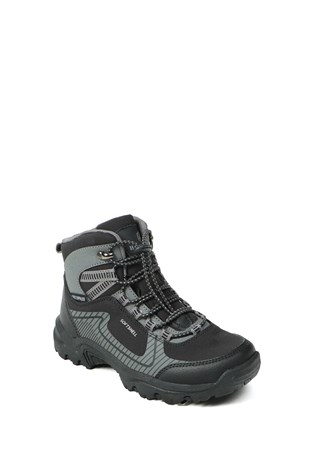 Hammer Jack Tomas Su Geçirmez Siyah-K.Gri Outdoor Unisex Çocuk Bot