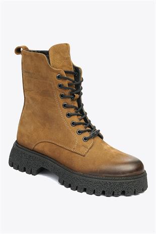 Hammer Jack Marsali Hakiki Deri Taba Kadın Bot 