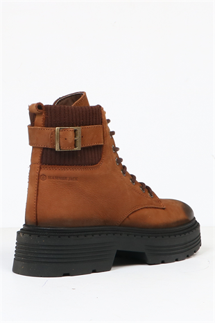 Hammer Jack Carmen Hakiki Deri Taba Outdoor Kadın Bot