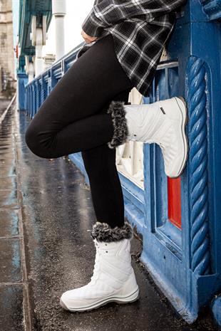 Hammer Jack Usoa Su Geçirmez Beyaz Outdoor Kadın Bot 