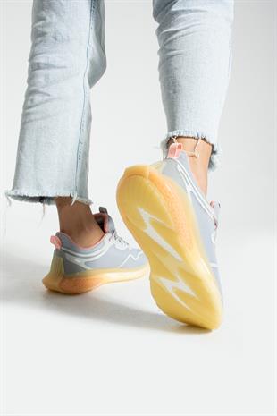 Hammer Jack Wose Gri Kadın Spor Ayakkabı 