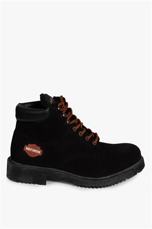 Harley Davidson 556 Mid Siyah Erkek Bot