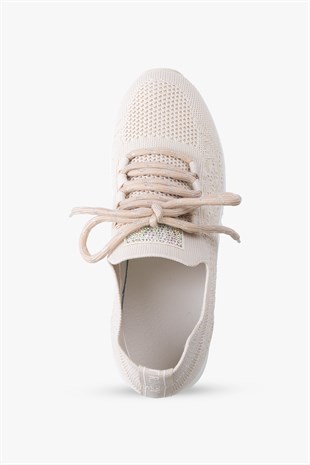 Hammer Jack Solevia Kadın Bej Günlük Ayakkabı