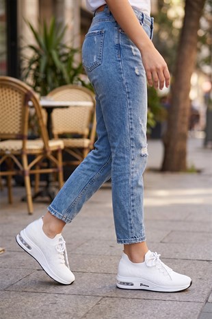 Hammer Jack Solevia Kadın Beyaz Günlük Ayakkabı