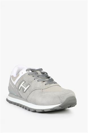 Hammer Jack Chile Hakiki Deri Ciment-Beyaz Kadın Spor Ayakkabı 