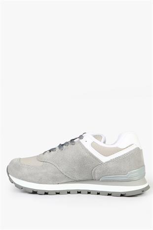 Hammer Jack Chile Hakiki Deri Ciment-Beyaz Kadın Spor Ayakkabı 