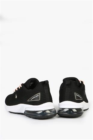 Hammer Jack Elliot Siyah Pembe Kadın Spor Ayakkabı