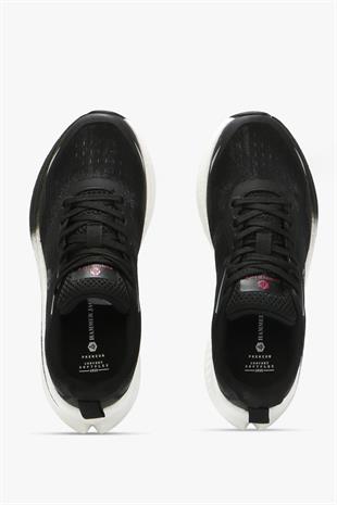 Hammerjack Maures Siyah - Beyaz Kadın Spor Ayakkabı