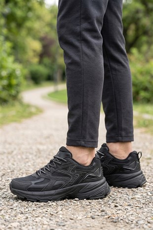 Hammer Jack Ayoze Erkek Siyah Spor Ayakkabı