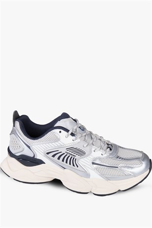 Hammer Jack Banksy Erkek Gümüş Spor Ayakkabı