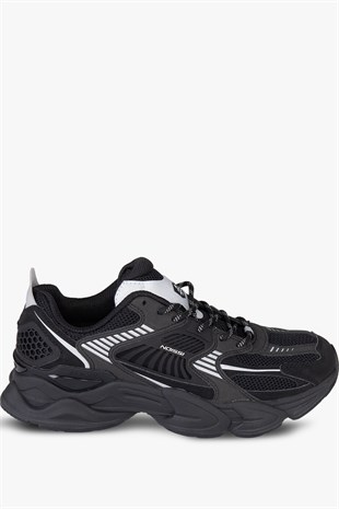 Hammer Jack Banksy Erkek Siyah Spor Ayakkabı