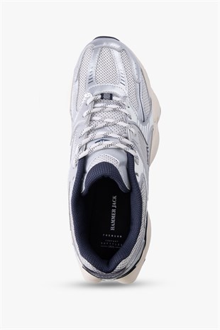 Hammer Jack Banksy Erkek Gümüş Spor Ayakkabı