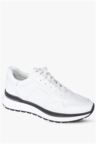 Hammer Jack Lesion Erkek Beyaz Siyah Günlük Ayakkabı