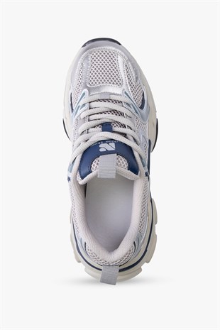 Hammer Jack Padilla Kadın Gümüş Lacivert Spor Ayakkabı