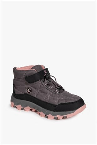 Hammer Jack Su Geçirmez Vectör Gri Pembe Kız Outdoor Bot