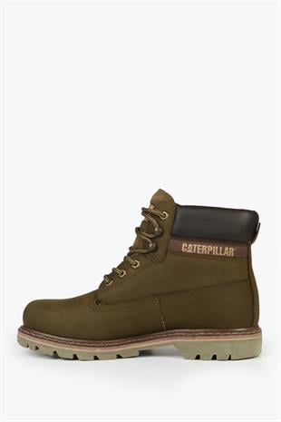Caterpillar Colorado Hakiki Deri Olive Nubuk Erkek Bot