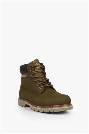 Caterpillar Colorado Hakiki Deri Olive Nubuk Erkek Bot