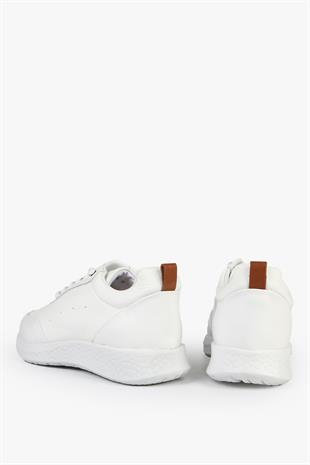 Hammer Jack Makela Hakiki Deri Beyaz Erkek Ayakkabı