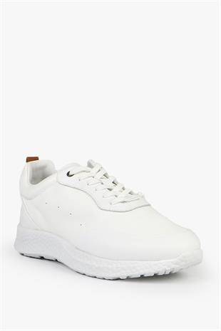 Hammer Jack Makela Hakiki Deri Beyaz Erkek Ayakkabı