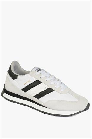 Hammer Jack Santiago Beyaz Siyah Erkek Spor Ayakkabı