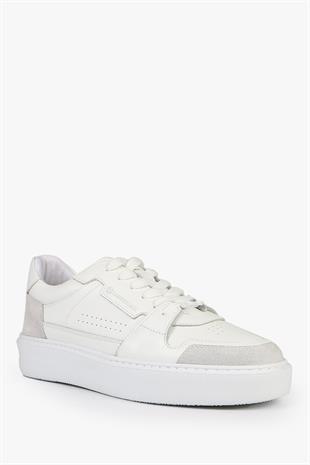 Hammer Jack Honor Hakiki Deri Beyaz Erkek Ayakkabı