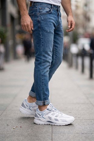 Hammer Jack Blausee Erkek Beyaz Mavi Spor Ayakkabı