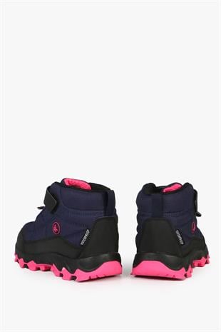 Hammer Jack Su Geçirmez Vectör Lacivert Pembe Kız Çocuk Outdoor Bot