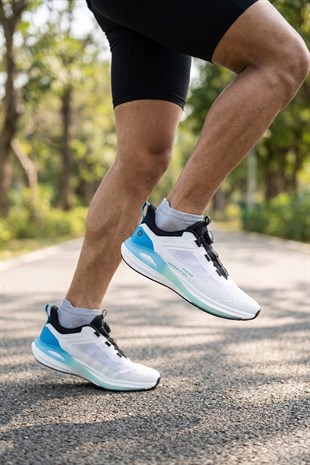 Hammer Jack Lamai Erkek Beyaz Siyah Spor Ayakkabı