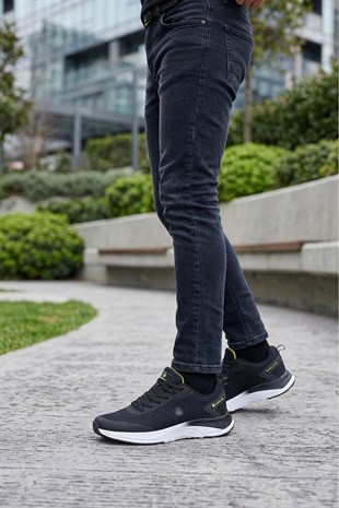 Hammerjack Malcolm Siyah Yeşil Erkek Spor Ayakkabı