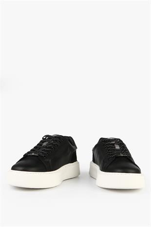 Hammer Jack Hakiki Deri Orlean Siyah Erkek Ayakkabı