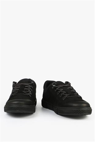 Hammer Jack Hakiki Deri Bodegas Siyah Erkek Ayakkabı