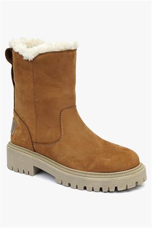 Hammer Jack Pilus Hakiki Deri Taba Outdoor Kadın Bot