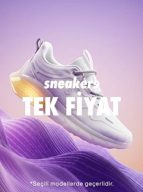 Şimdi Sneakerlarda Tek Fiyat Fırsatı!