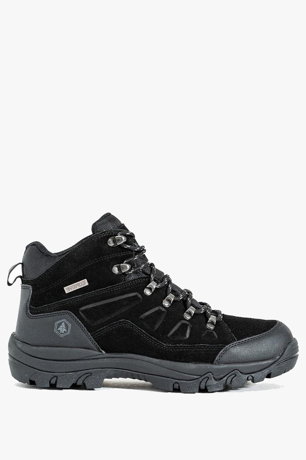 Erkek Outdoor Ayakkabı Hammer Jack Homer Su Geçirmez Siyah Süet Outddoor Erkek Trekking Bot  satın al