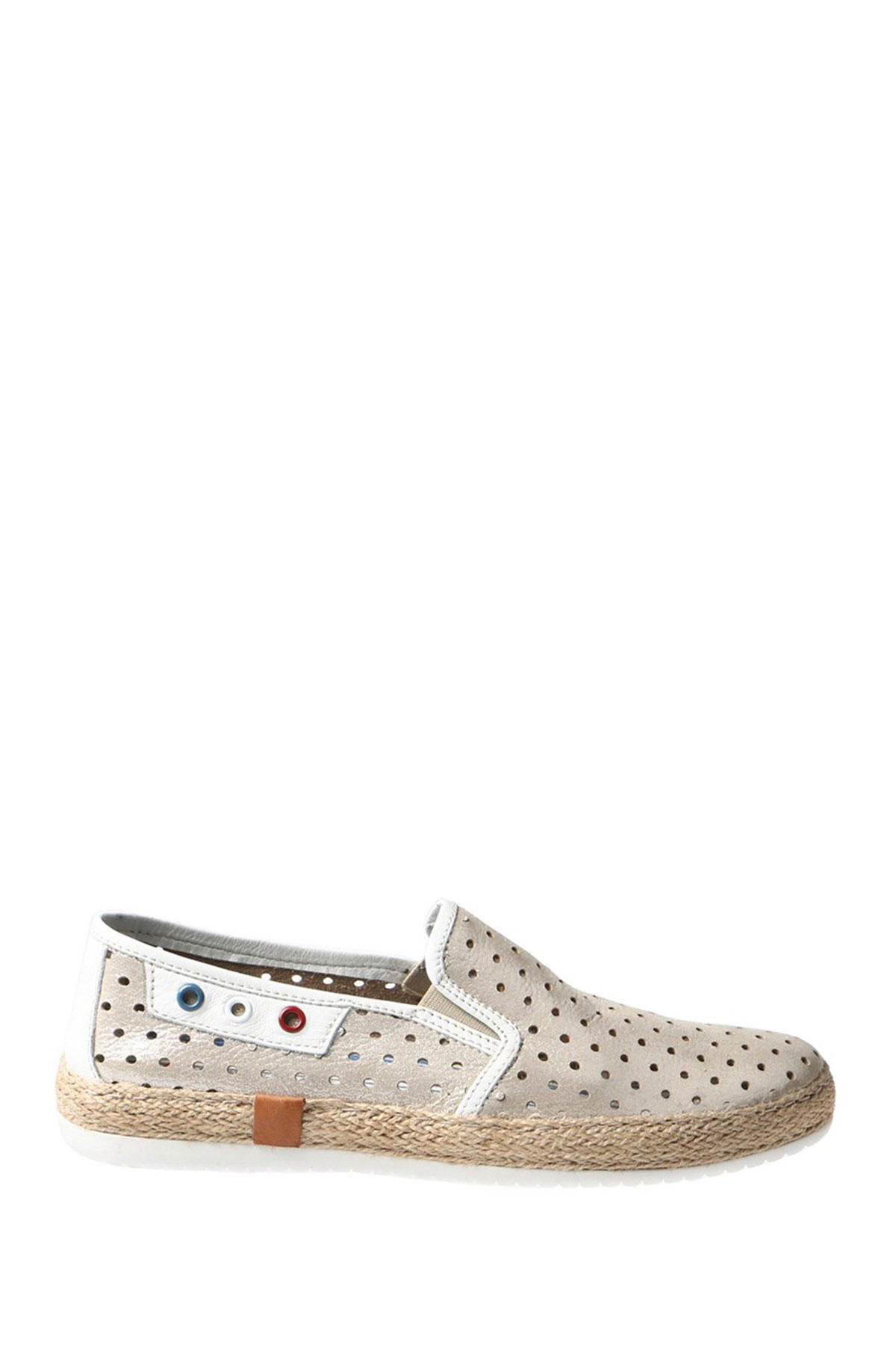 Hammer Jack Bej Sımlı Floter Kadın Ayakkabı 236 4022-Z