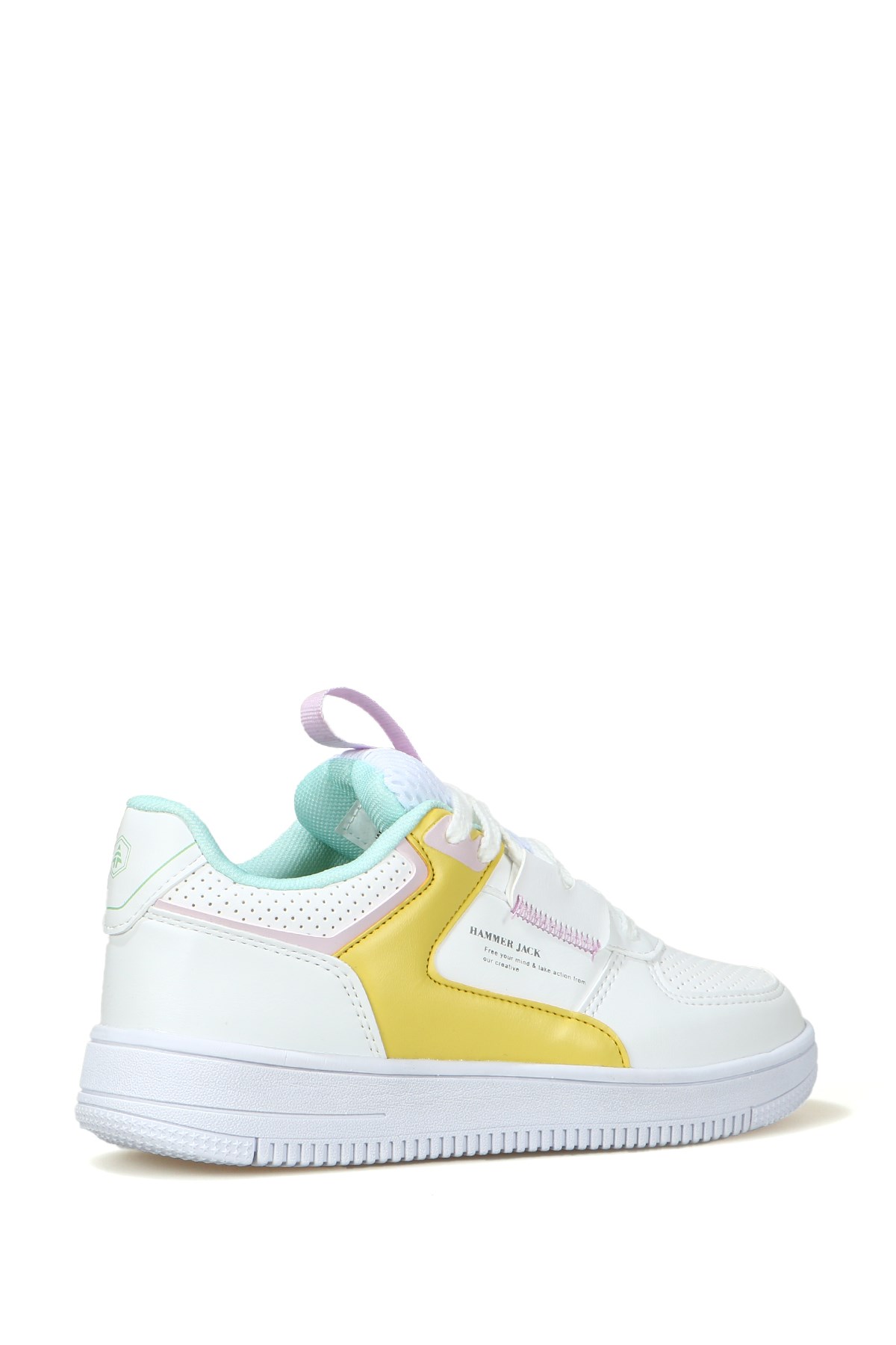 Hammer Jack Jarmilla Beyaz Sarı Kadın Spor Ayakkabı Hammer Jack