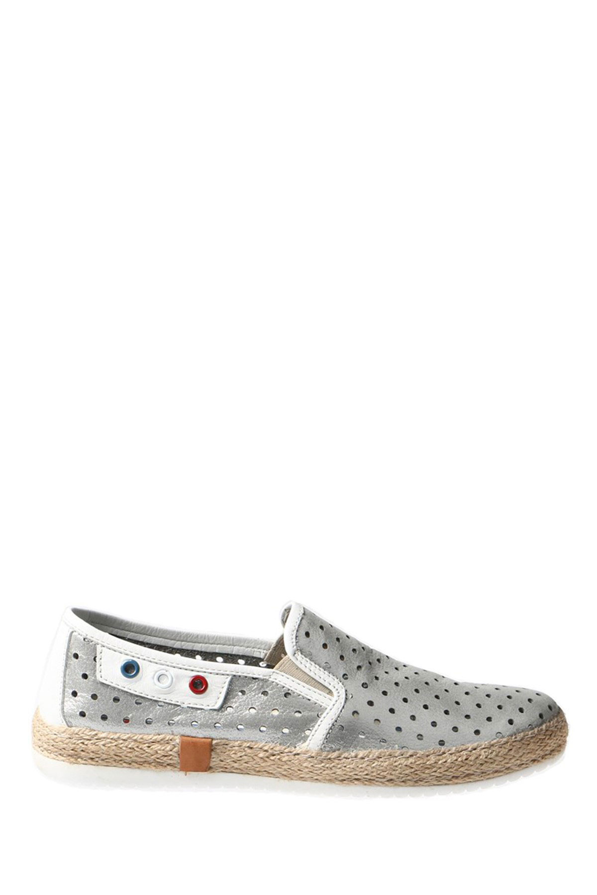 Hammer Jack Gri Sımlı Floter Kadın Ayakkabı 236 4022-Z