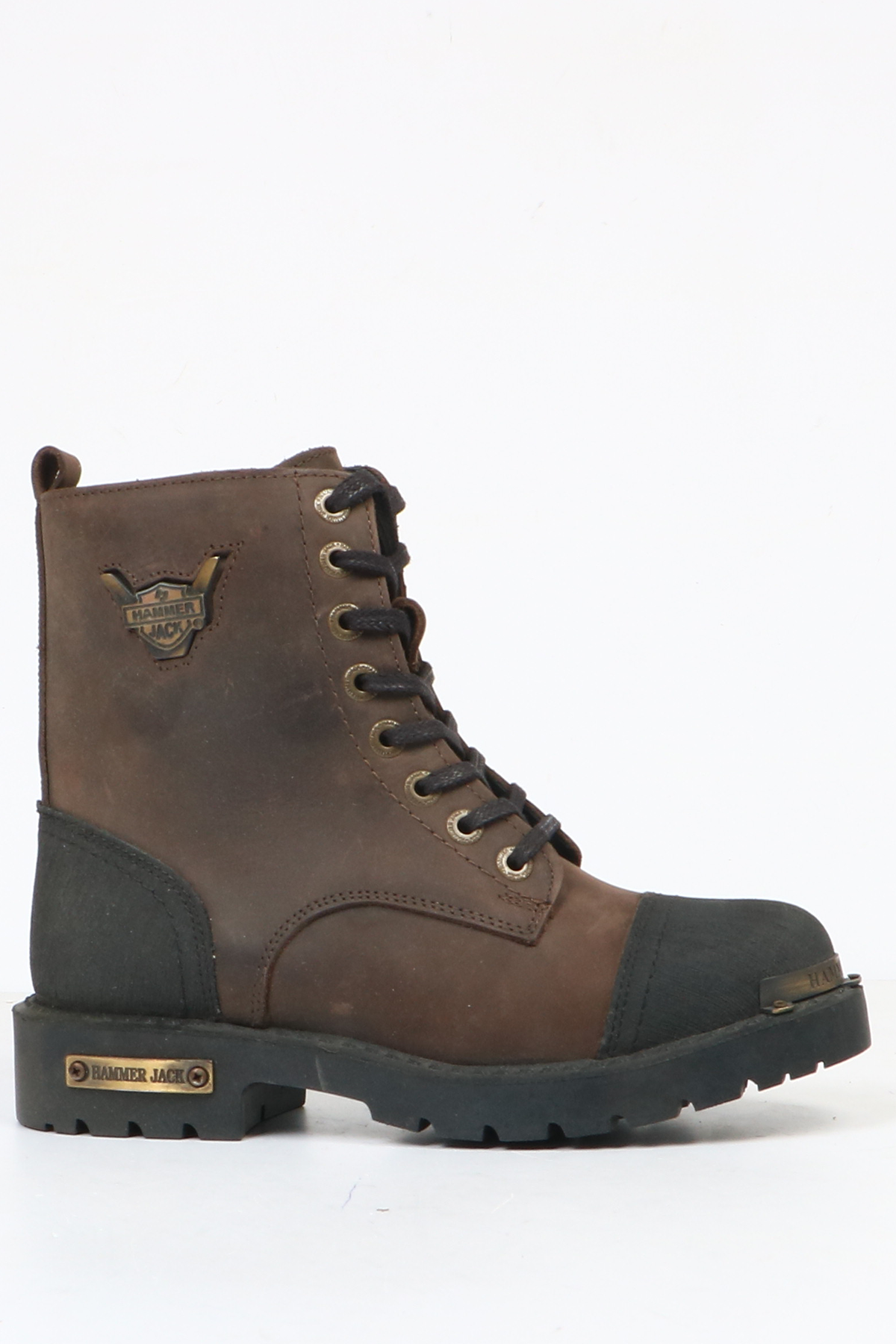 Hammer Jack Hakiki Deri Kahve Crayz Kadın Bot | 102 17600-G-4
