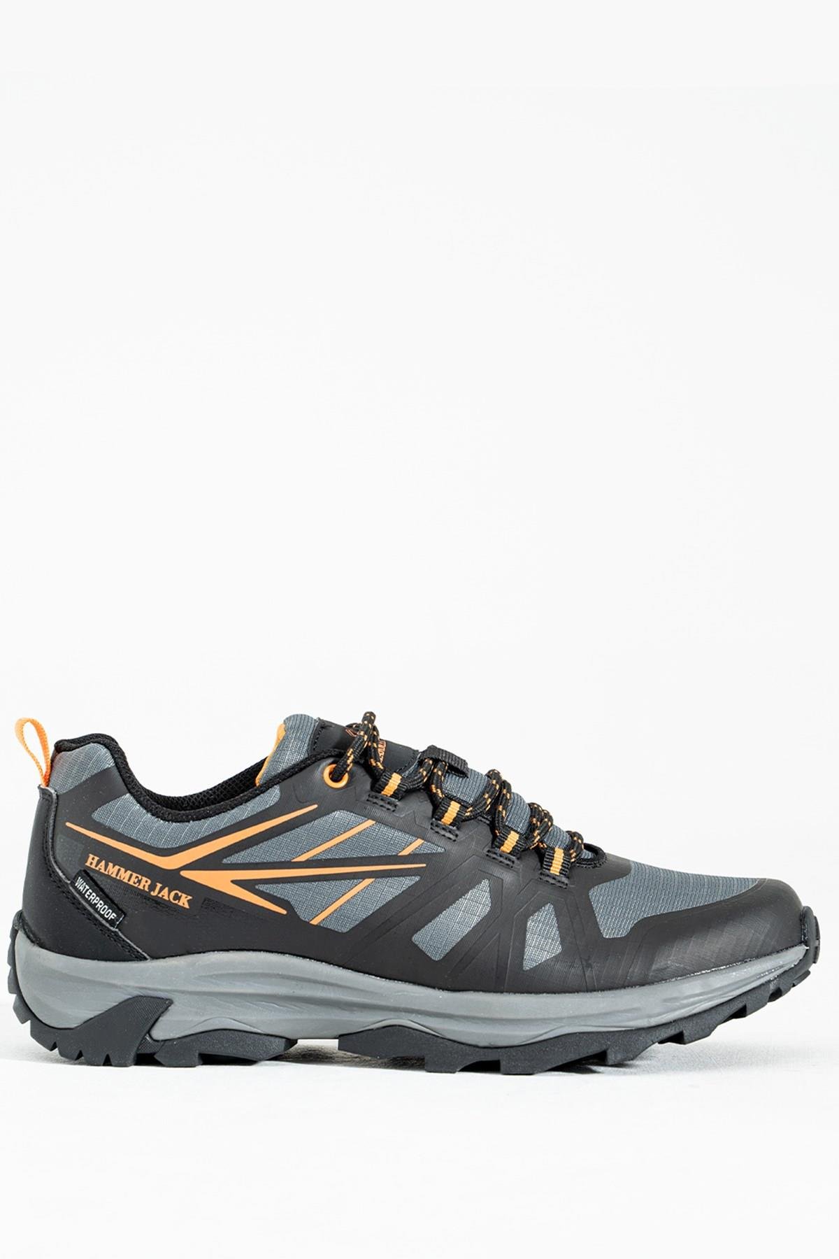 Hammer Jack Nerzul Outdoor Su Geçirmez Siyah Erkek Ayakkabı 101 23182-M | 101 23182-M-3413
