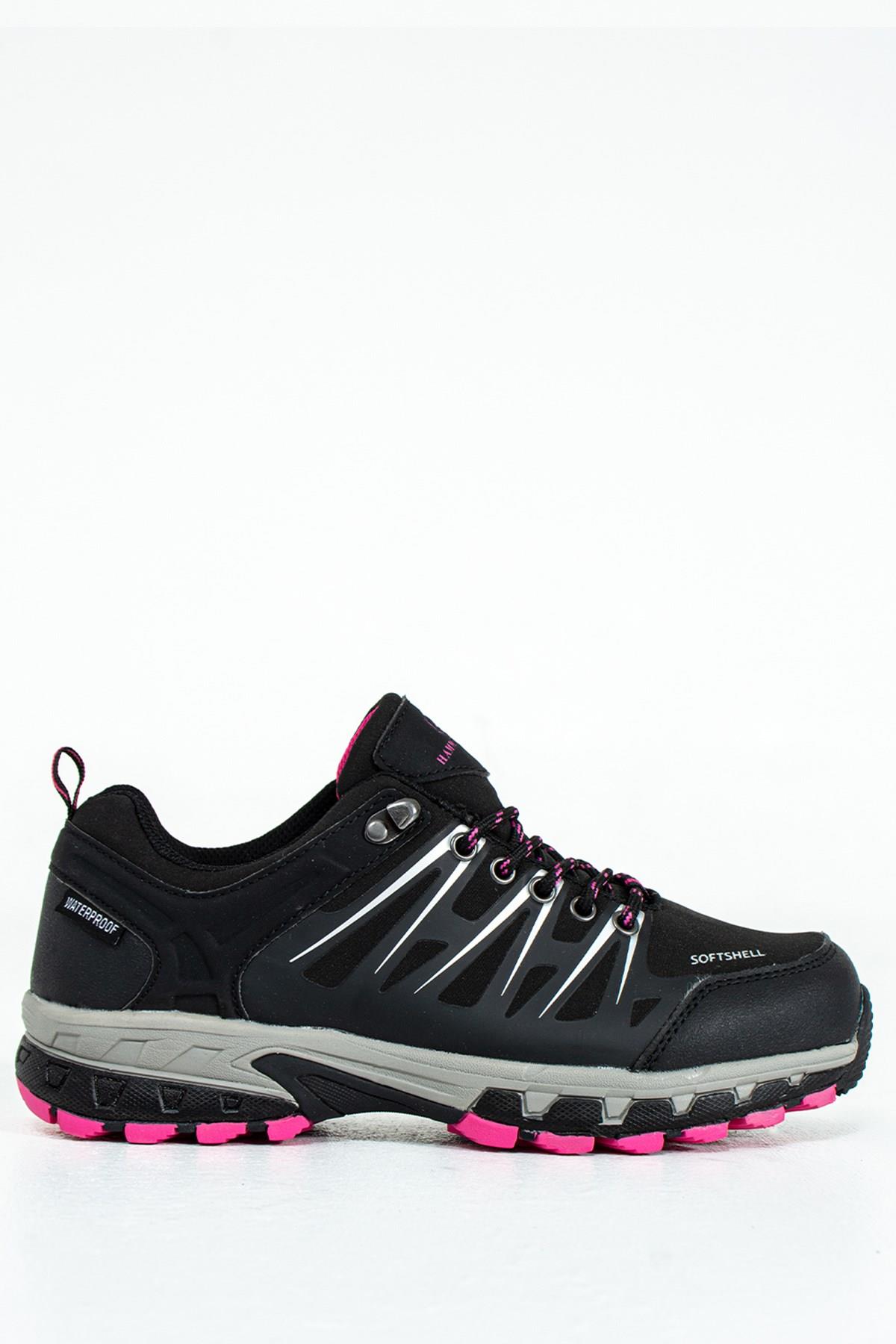 Hammer Jack Outdoor Su Geçirmez Siyah-Fuşya Unisex Ayakkabı  | 102 19905-G-11423