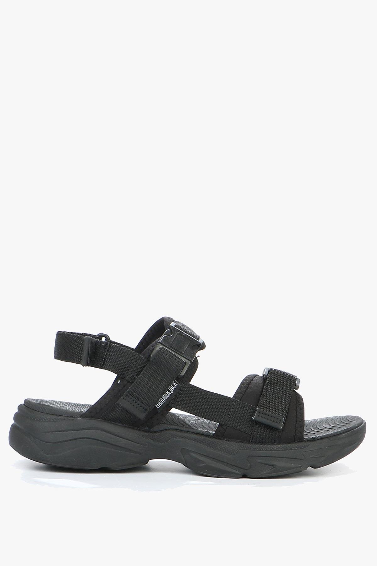 Hammer Jack Siyah Kadın Terlik Sandalet 101 24078-Z | 101 24078-Z-1