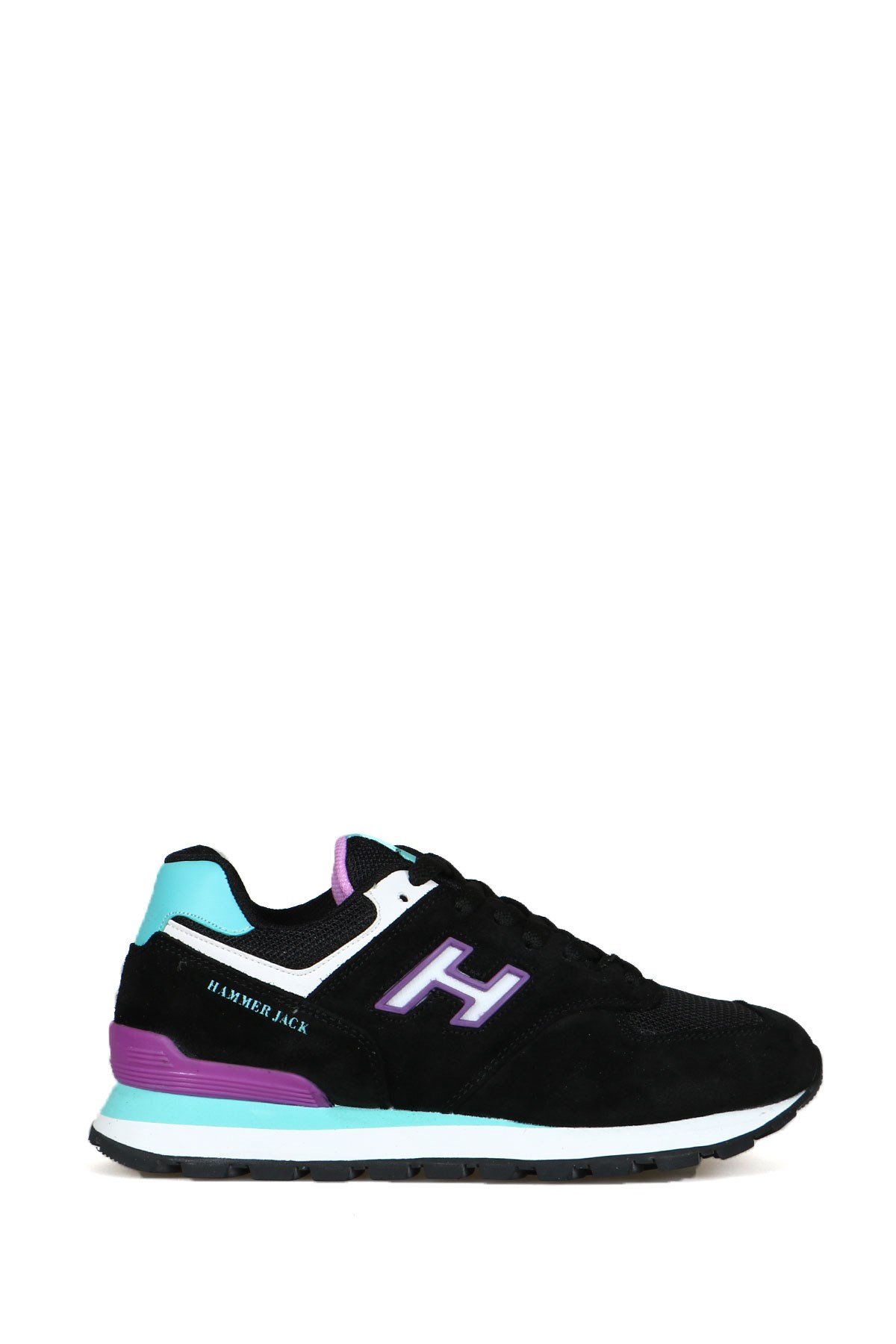 Hammer Jack Siyah-Lila Kadın Ayakkabı 102 19253-G