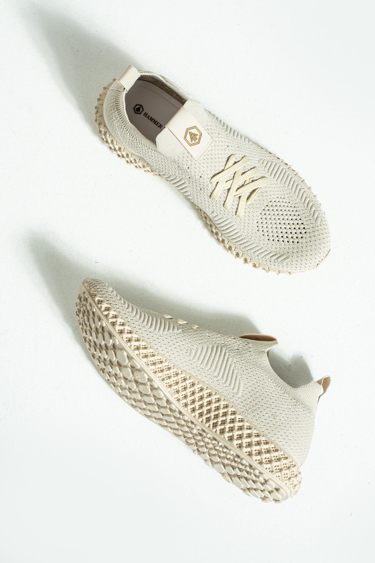 Hammerjack Zeloni Bej Erkek Spor Ayakkabı 460 214M Hammer Jack