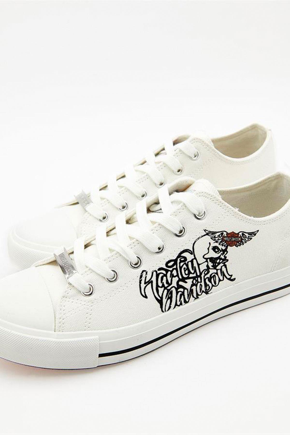 Harley Davidson Pomona Erkek Beyaz Spor Ayakkabı Fiyatları