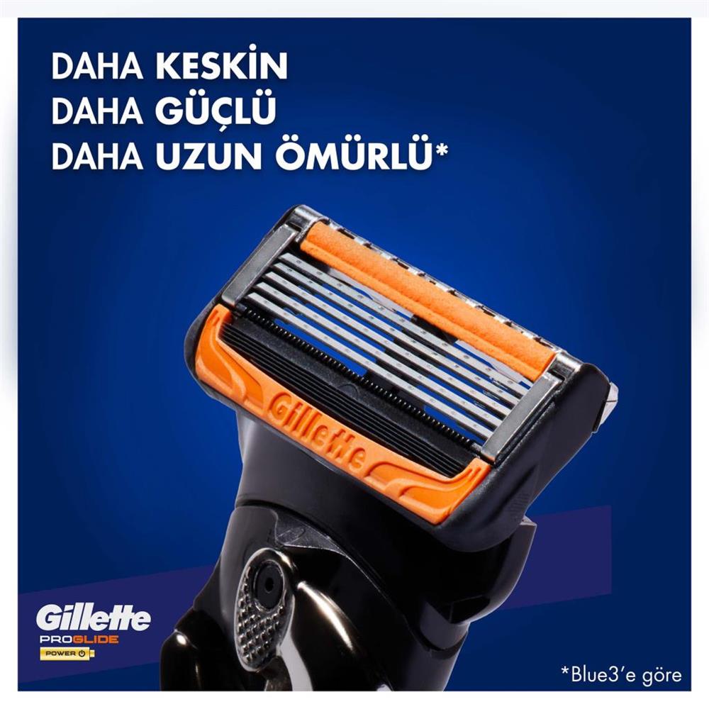 Gillette Fusion ProGlide Power 8'li Yedek Tıraş Bıçağı Karton Paket