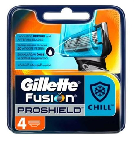 Gillette Tıraş Bıçağı Proshield 4'lü Set Serinletici