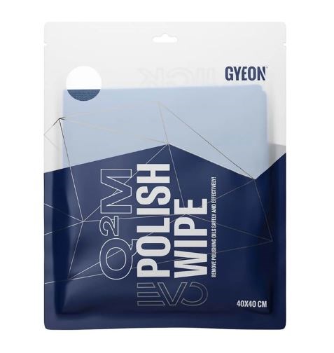GYEON Q²M PolishWipe EVO Lazer Kesim Çift Yönlü Cila Bezi - 40x40 cm